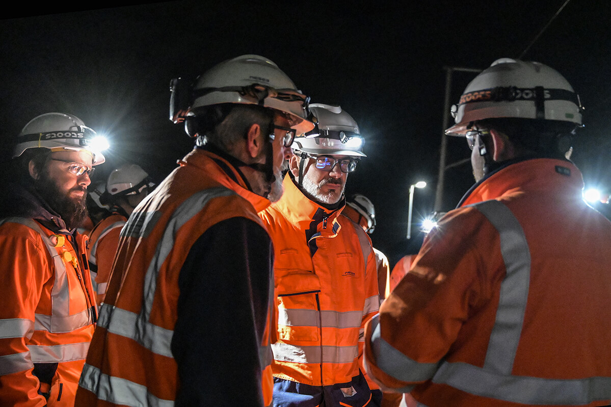 Équipe mobilisée 24H/24, 7J/7